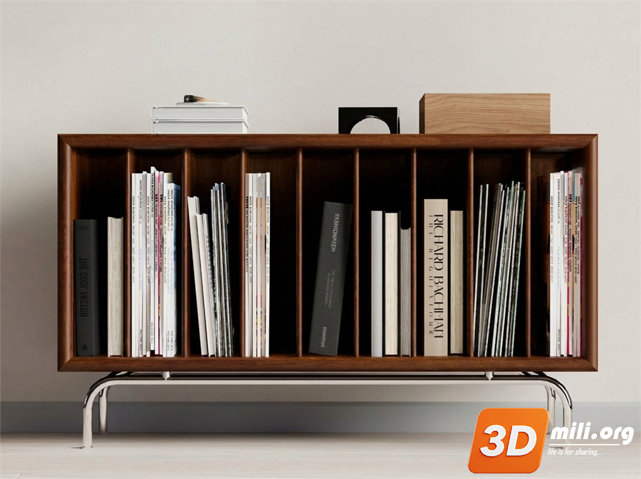 Bookcase Skp Files